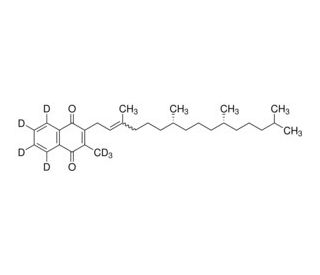 Vitamin K-d7 (5,6,7,8-d4, 2-methyl-d3) - chemical structure image