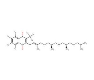 Vitamin K1-d7 (CAS 1233937-39-7) - chemical structure image