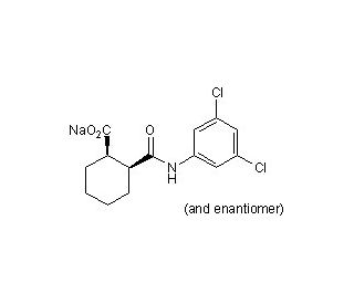 VU 0155041 sodium salt - chemical structure image
