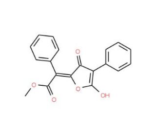 Vulpinic acid (CAS 521-52-8) - chemical structure image