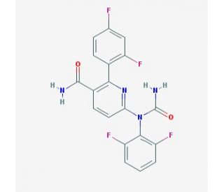 VX 702 (CAS 745833-23-2) - chemical structure image