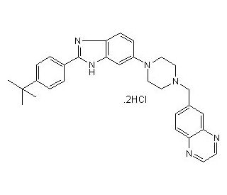 WAY 207024 dihydrochloride (CAS 872002-73-8) - chemical structure image