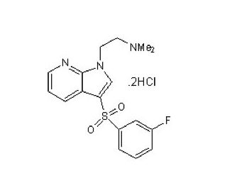 WAY 208466 dihydrochloride (CAS 633304-27-5) - chemical structure image