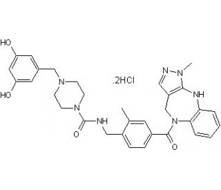 WAY 267464 dihydrochloride (CAS 1432043-31-6) - chemical structure image
