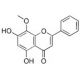 Wogonin, S. baicalensis (CAS 632-85-9) - chemical structure image