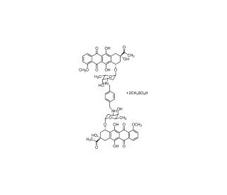 WP631 methanesulfonate - chemical structure image