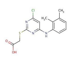 WY 14643 (CAS 50892-23-4) - chemical structure image