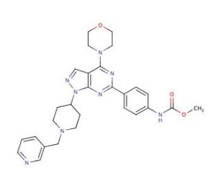 WYE-687 (CAS 1062161-90-3) - chemical structure image