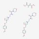 Xamoterol hemifumarate (CAS 73210-73-8) - chemical structure image