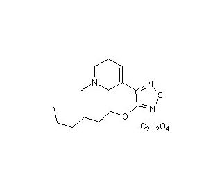 Xanomeline oxalate (CAS 141064-23-5) - chemical structure image