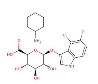 XGLUC Cyclohexylammonium Salt (CAS 114162-64-0) - chemical structure image