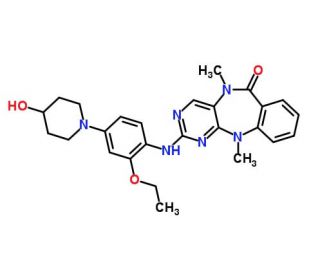 XMD 8-92 (free base) (CAS 1234480-50-2) - chemical structure image