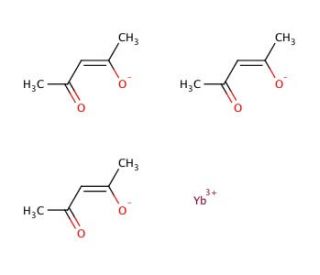 Ytterbium-2,4-Pentanedionate (CAS 14284-98-1) - chemical structure image