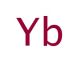 Ytterbium (CAS 7440-64-4) - chemical structure image