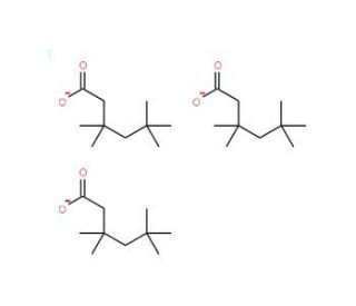 Yttrium(III) neodecanoate, Y 12-16% (CAS 68683-17-0) - chemical structure image