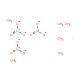 Yttrium(III) nitrate hexahydrate (CAS 13494-98-9) - chemical structure image