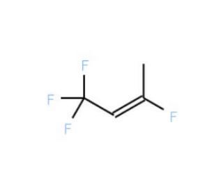 (Z)-1,1,1,3-Tetrafluorobut-2-ene (CAS 791616-88-1) - chemical structure image