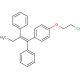 (Z)-1-[4-(2-Chloroethoxyphenyl]-1,2-diphenyl-1-butene - chemical structure image