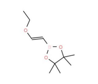 (Z)-1-Ethoxyethene-2-boronic acid pinacol ester (CAS 219489-07-3) - chemical structure image