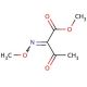 (Z)-2-(Methoxyimino)-3-oxobutanoic Acid Methyl Ester - chemical structure image