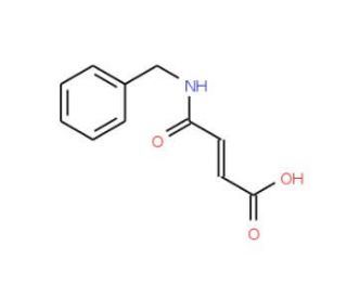 (Z)-4-Benzylamino-4-oxobut-2-enoic acid (CAS 15329-69-8) - chemical structure image