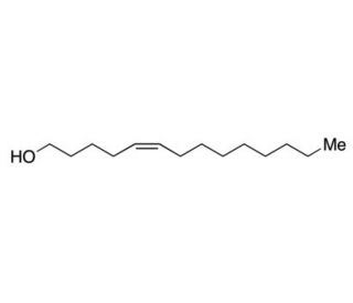 (Z)-5-Tetradecenol (CAS 40642-42-0) - chemical structure image