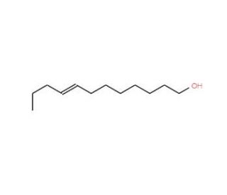 Z-8-Dodecen-1-ol (CAS 40642-40-8) - chemical structure image