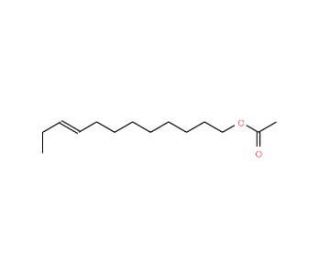 Z-9-Dodecen-1-yl-Acetate (CAS 16974-11-1) - chemical structure image