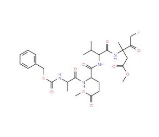 Z-AEVD-FMK (CAS 1135688-47-9) - chemical structure image