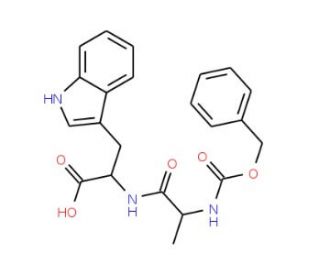 Z-Ala-Trp-OH (CAS 119645-65-7) - chemical structure image