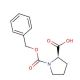 (+)-Z-D-proline (CAS 6404-31-5) - chemical structure image