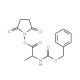 Z-DL-alanine-N-hydroxysuccinimide ester (CAS 73488-77-4) - chemical structure image
