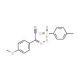 (Z,E)-2-(4-Methoxyphenyl)-2-[(4-methylphenylsulphonyl)oxyimino]acetonitrile (CAS 82424-53-1) - chemical structure image