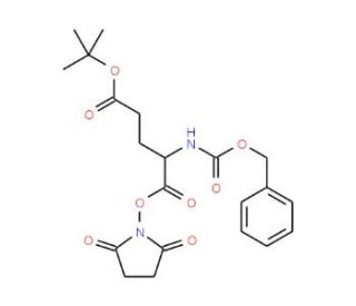 Z-Glu(OtBu)-OSu (CAS 4666-16-4) - chemical structure image