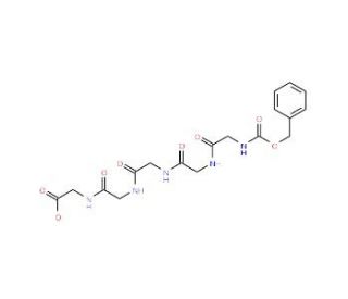 Z-Gly-Gly-Gly-Gly-Gly-OH (CAS 20228-72-2) - chemical structure image