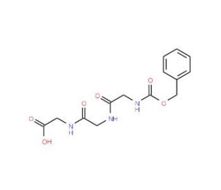 Z-Gly-Gly-Gly-OH (CAS 2566-20-3) - chemical structure image