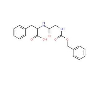 Z-Gly-Phe-OH (CAS 1170-76-9) - chemical structure image