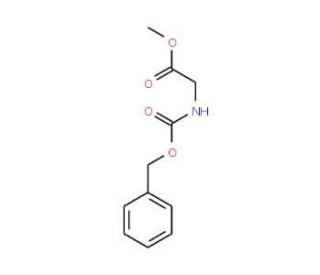 Z-glycine methyl ester (CAS 1212-53-9) - chemical structure image