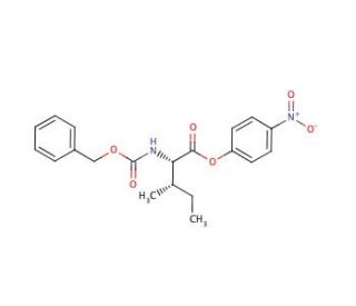 Z-Ile-ONp (CAS 2130-99-6) - chemical structure image