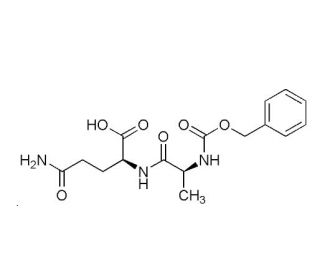 Z-L-alanyl-L-glutamine - chemical structure image