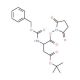 Z-L-Asp(tBu)-OSu (CAS 3338-32-7) - chemical structure image