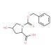 Z-L-cis-Hyp-OH (CAS 13504-86-4) - chemical structure image