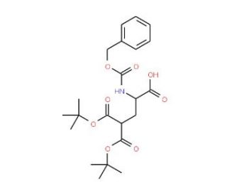 Z-L-Gla(OtBu)2-OH (CAS 60686-50-2) - chemical structure image