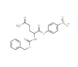 Z-L-Gln-ONp (CAS 7763-16-8) - chemical structure image