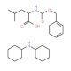 Z-L-leucine dicyclohexylammonium salt (CAS 53363-87-4) - chemical structure image