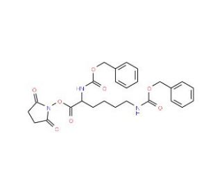 Z-L-Lys(Z)-OSu (CAS 2116-83-8) - chemical structure image