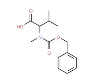 Z-L-MeVal-OH (CAS 42417-65-2) - chemical structure image