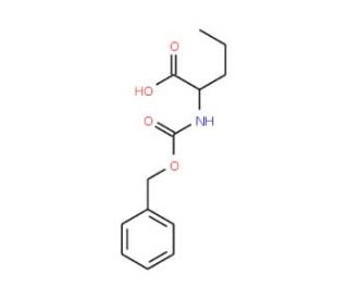 Z-L-Nva-OH (CAS 21691-44-1) - chemical structure image