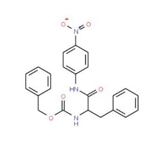 Z-L-Phe-pNA (CAS 19647-71-3) - chemical structure image