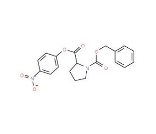Z-L-Pro-ONp (CAS 3304-59-4) - chemical structure image